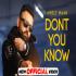 Don't You Know - Amrit Maan Banner